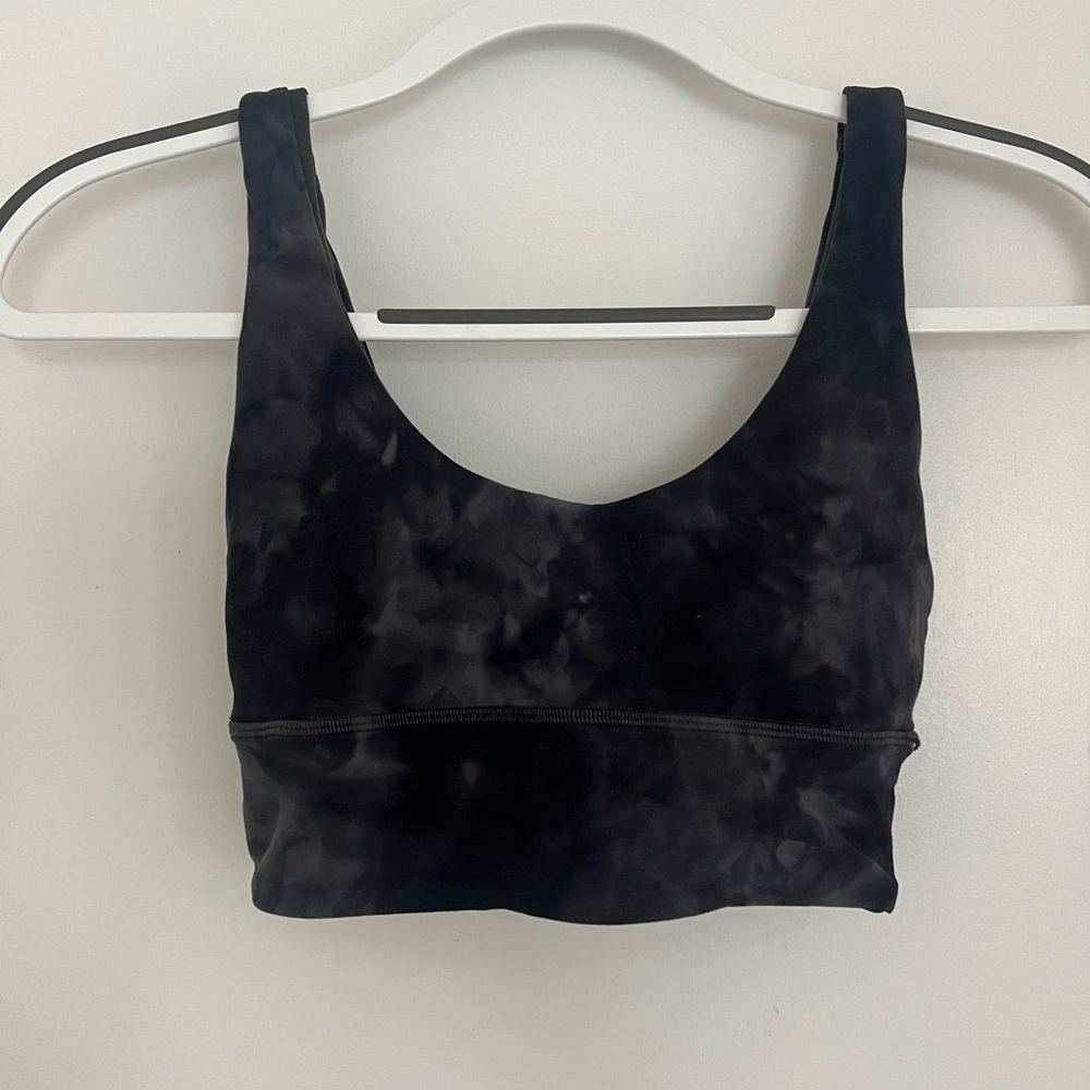 Lululemon Align Tie Dye Navy Sports Bra